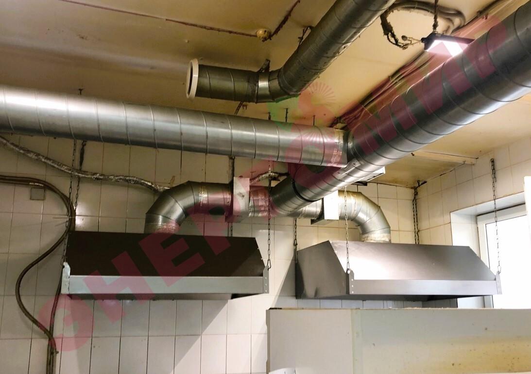 Кейс: Обследование системы вытяжной вентиляции горячего цеха кафе-ресторана